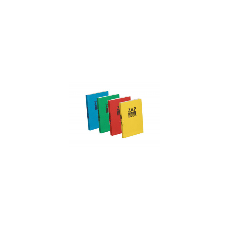 Cahier spirale dessin Lignes colorées 75p. 12x9 — Griffon